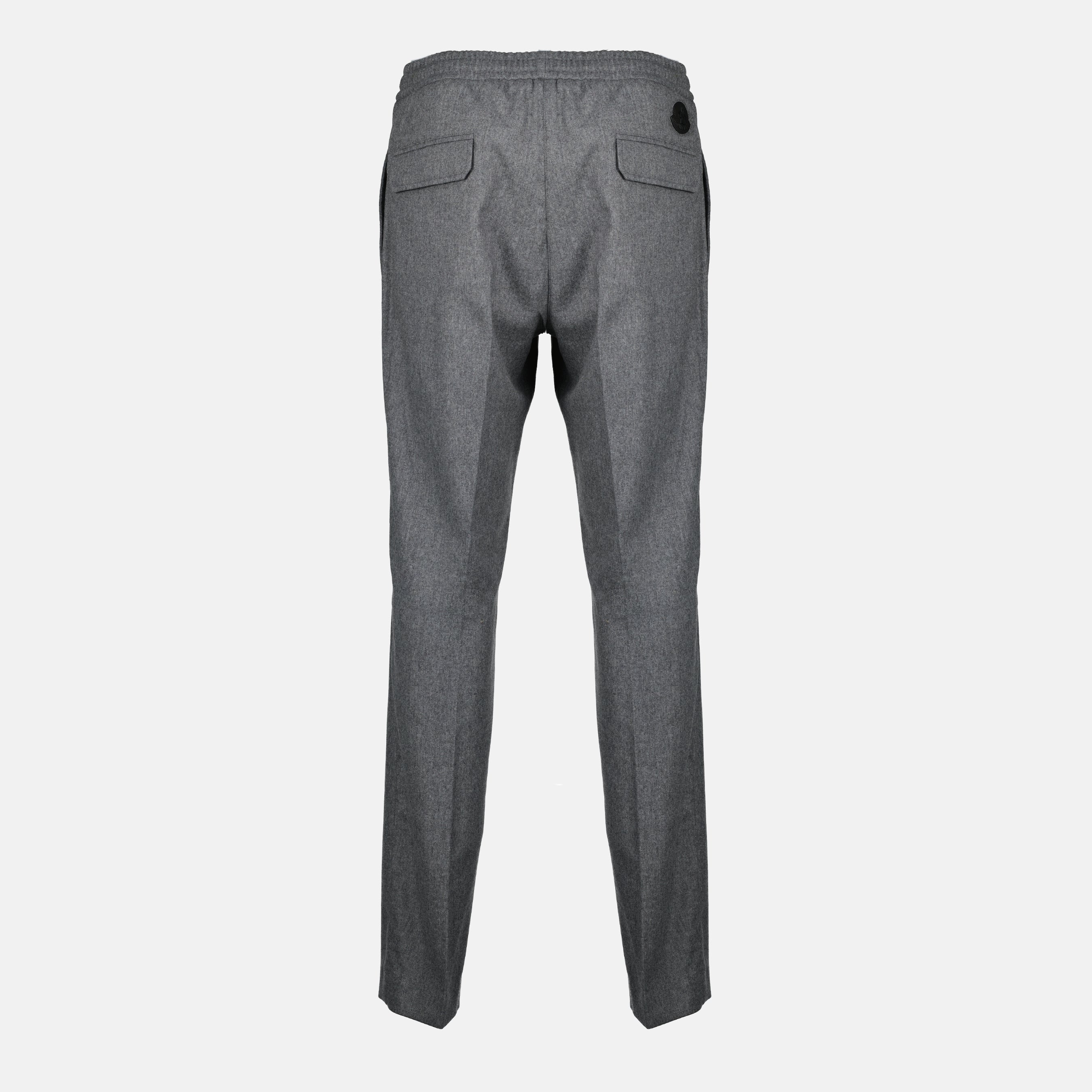 Moncler sweatpants, cashmere pants, grey joggers, Autumn-Winter 2025, men's loungewear