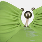 Image of Bandeau Ruched Prong by Christopher Esber for Women - Season Spring-Summer 2026 - Detail View 1