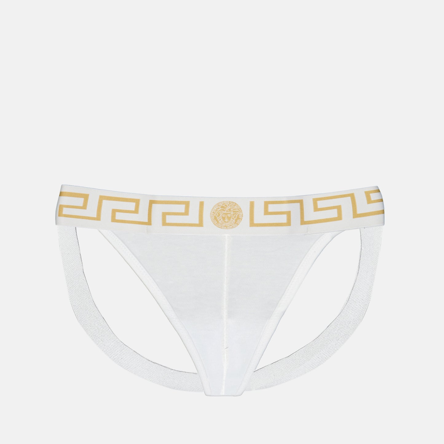 jockstrap, Versace, Medusa Greca, men's undergarments, stylish underwear