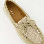 Image of Granville Boat Shoes by Dior for Men - Season Autumn-Winter 2024 - Top Detail View