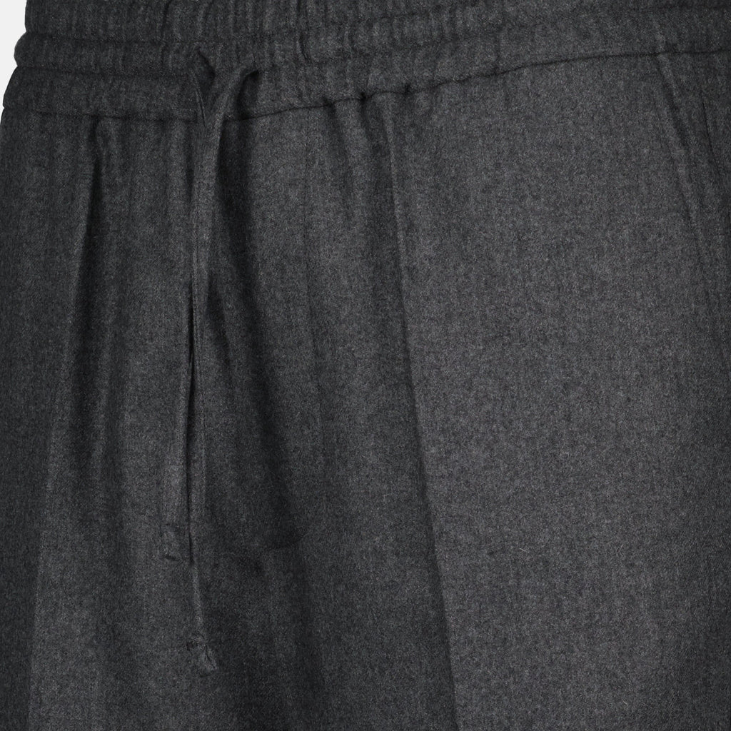Elasticated Grey Trousers