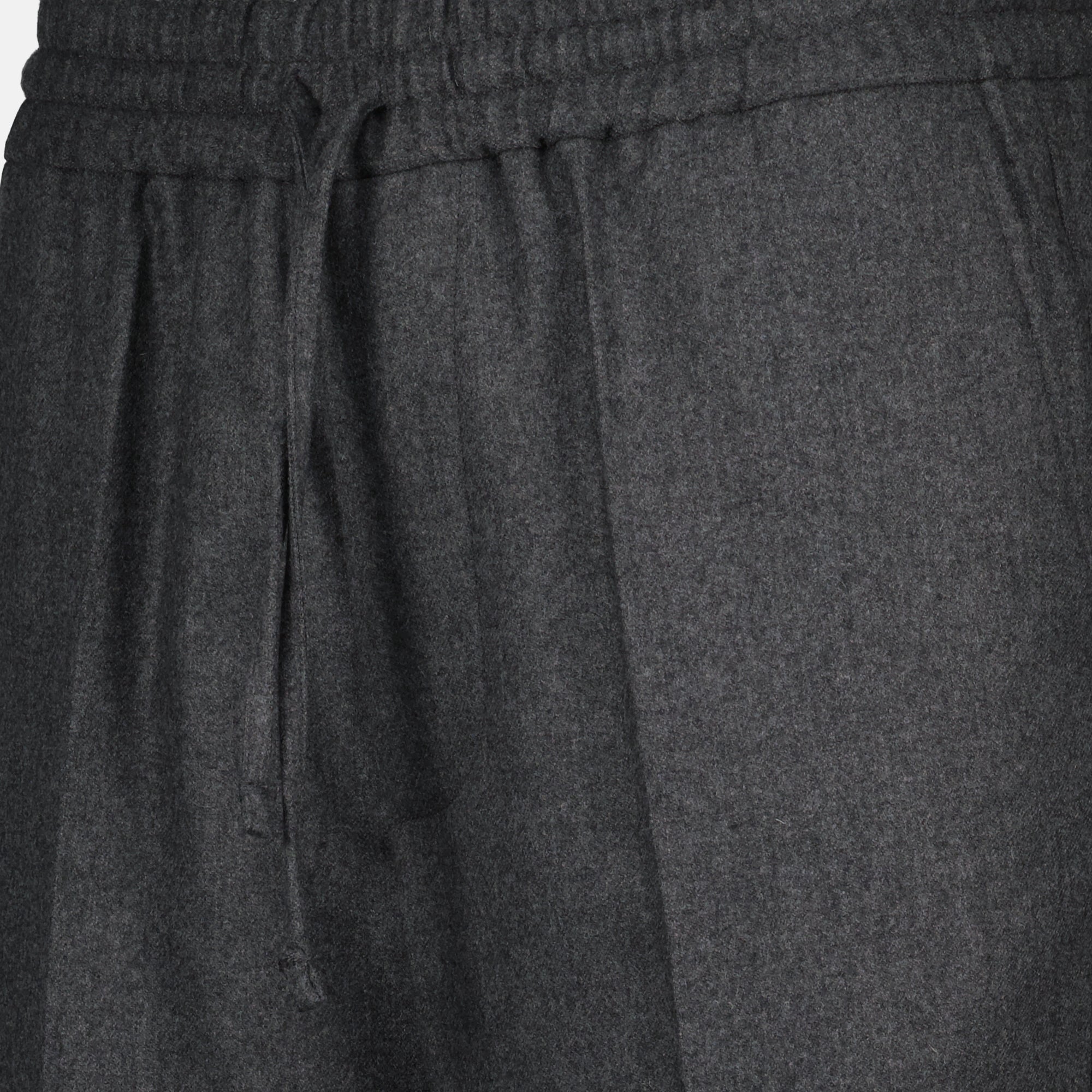 Elasticated Grey Trousers