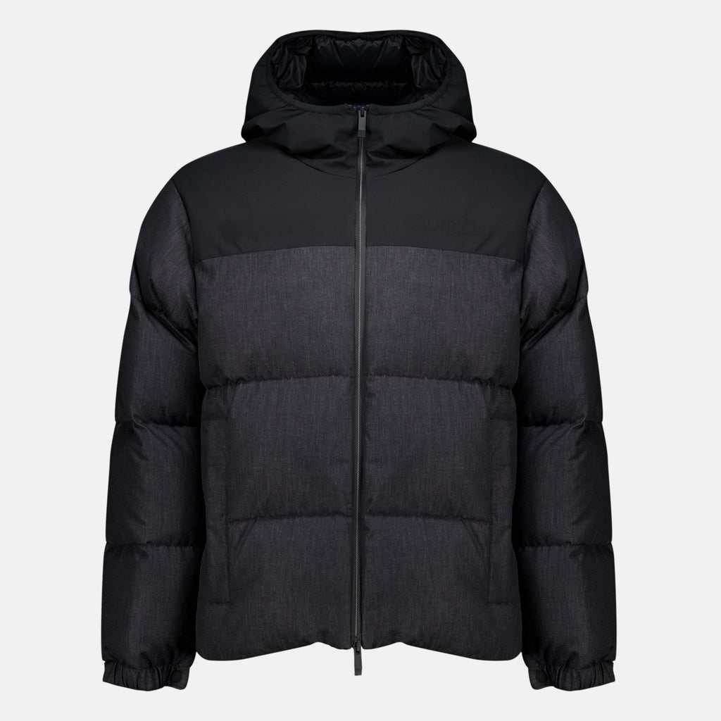 Chaqueta de plumón negra Oulojoki