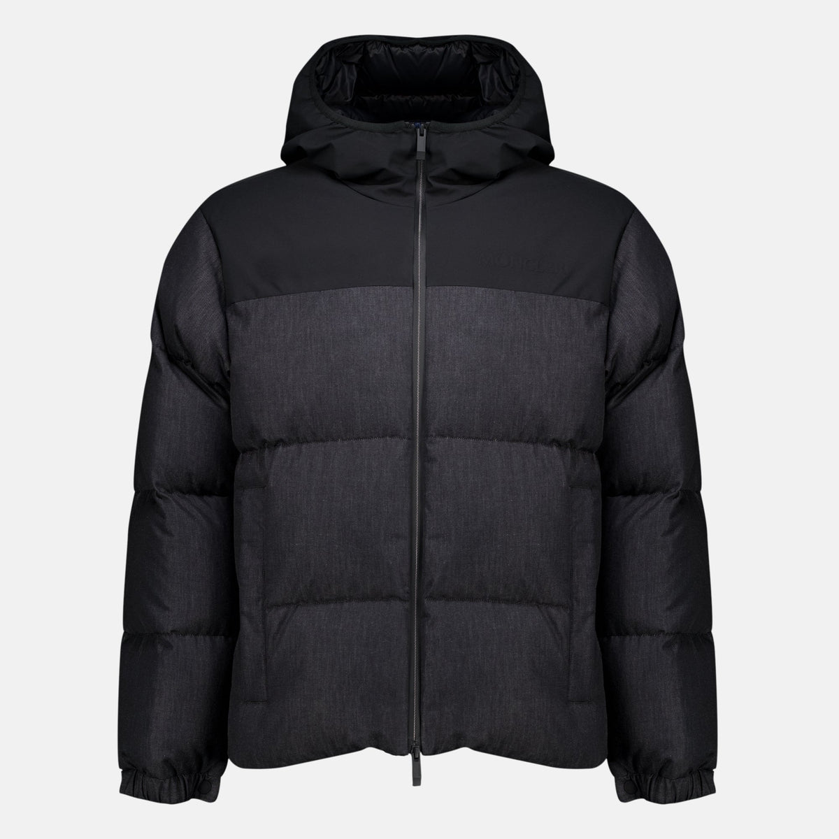 Chaqueta de plumón negra Oulojoki