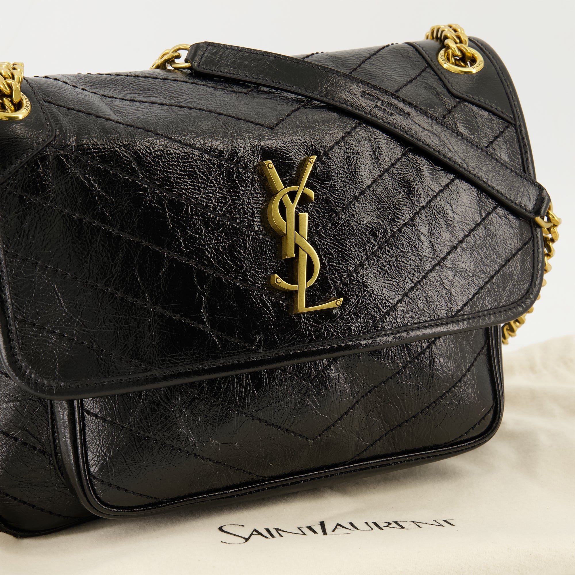 Niki Black Bag - Saint Laurent - Women | WE IN STYLE