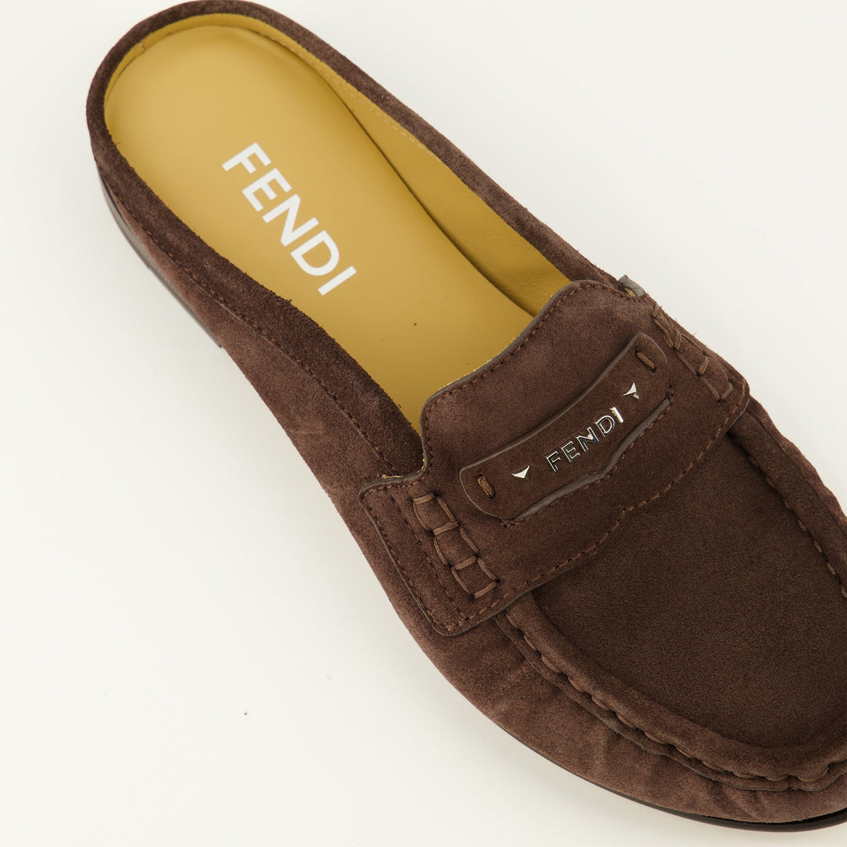 Scrunch Suede Mules
