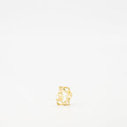 Cassandre ring, gold jewelry, statement ring, engraved logo, fashion accessory