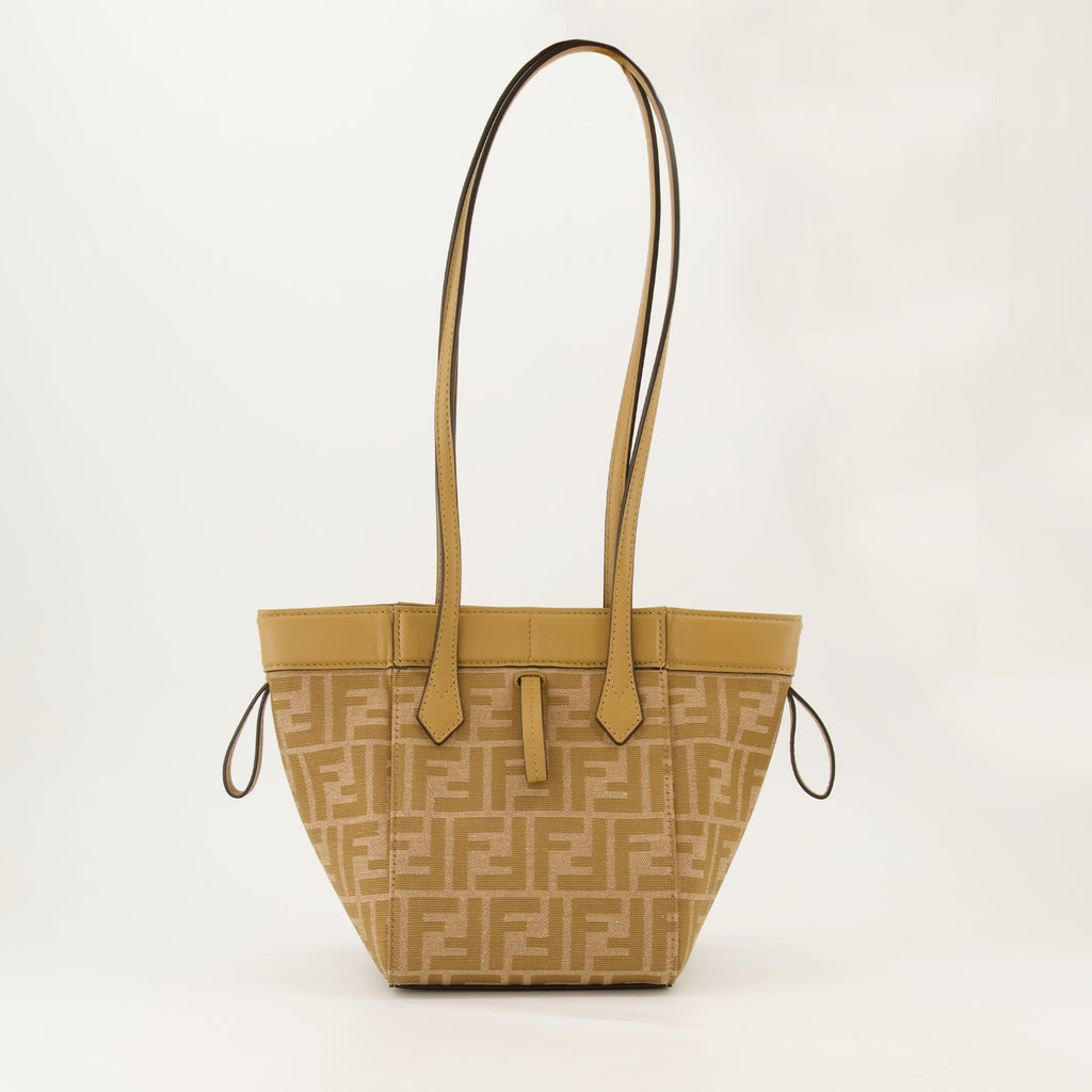 Mini Origami Bag, Canvas, Beige, Luxury Accessories, Elegant Design