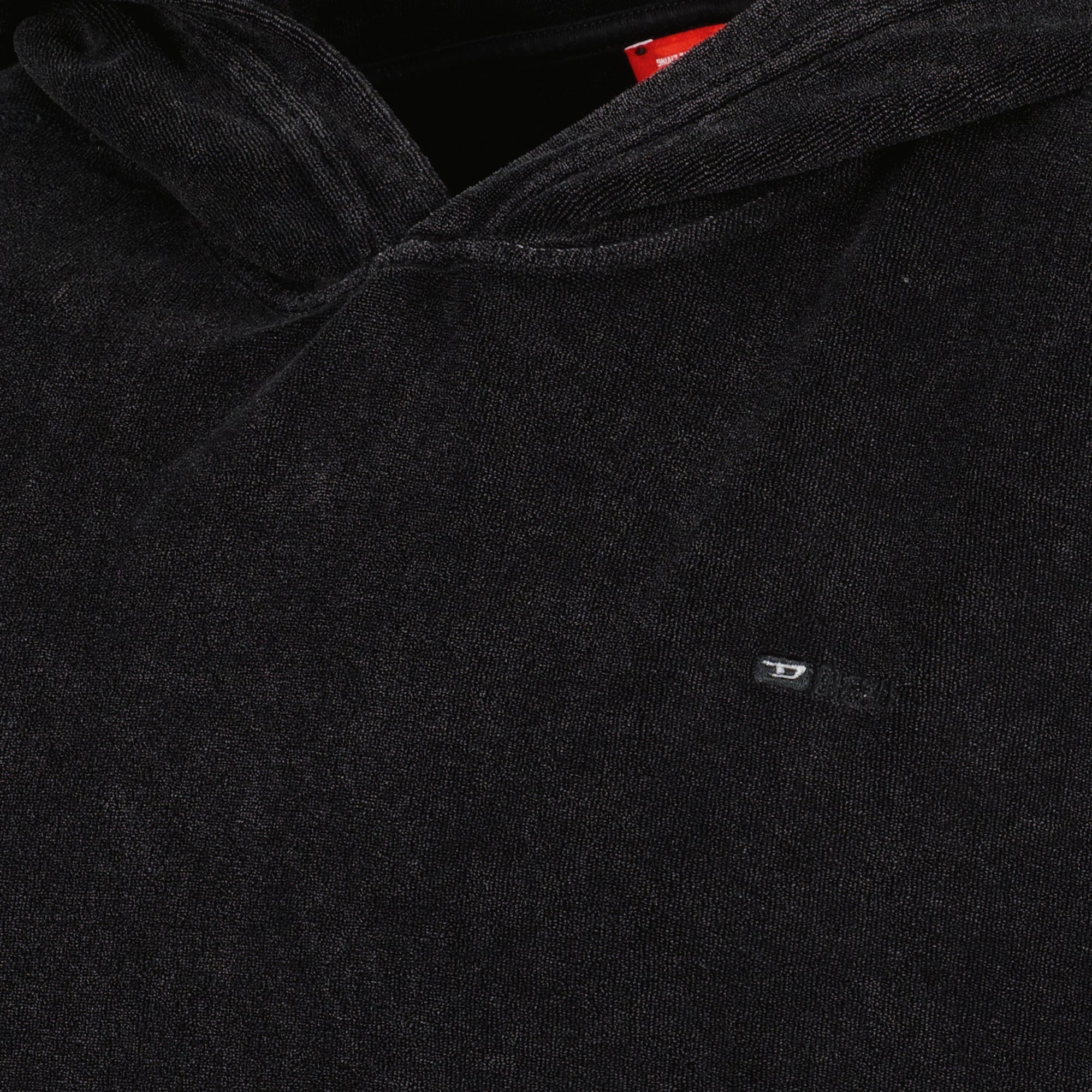 Image of Sleeveless Cotton Terry Sweatshirt by Diesel for Men - Season Spring-Summer 2026 - Detail View 1