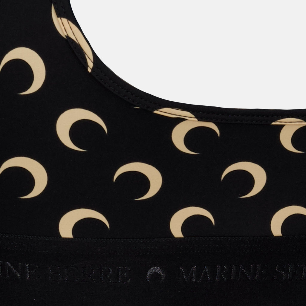 Moon Black Bralette