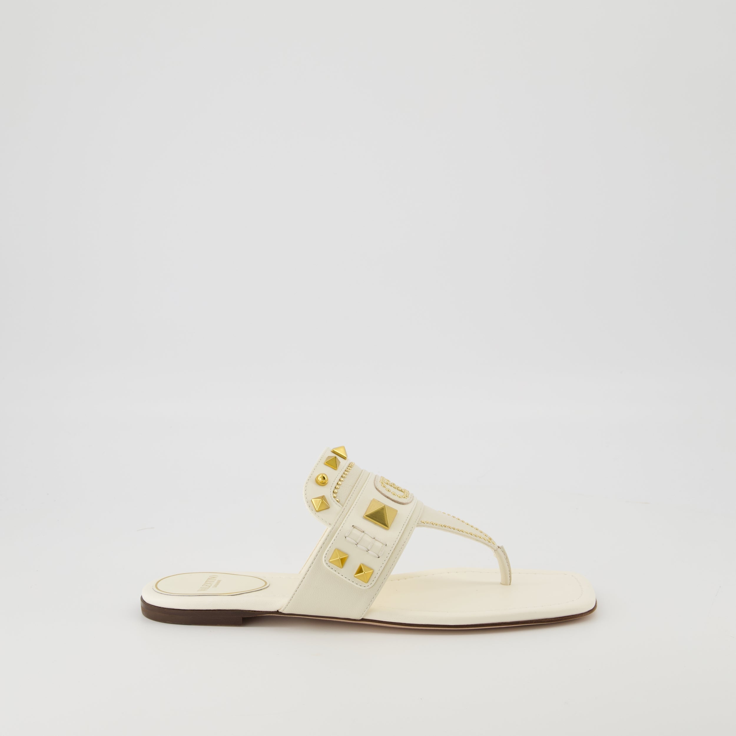 sandals, goat leather, open toe, summer footwear, brass details