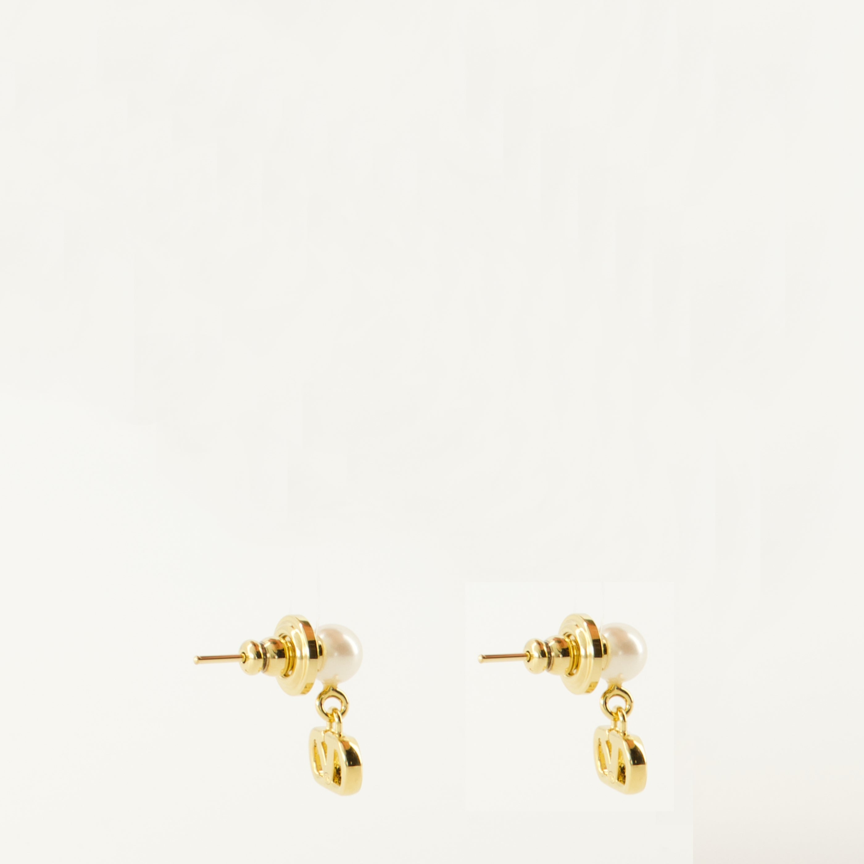 Vlogo Earrings with Beads