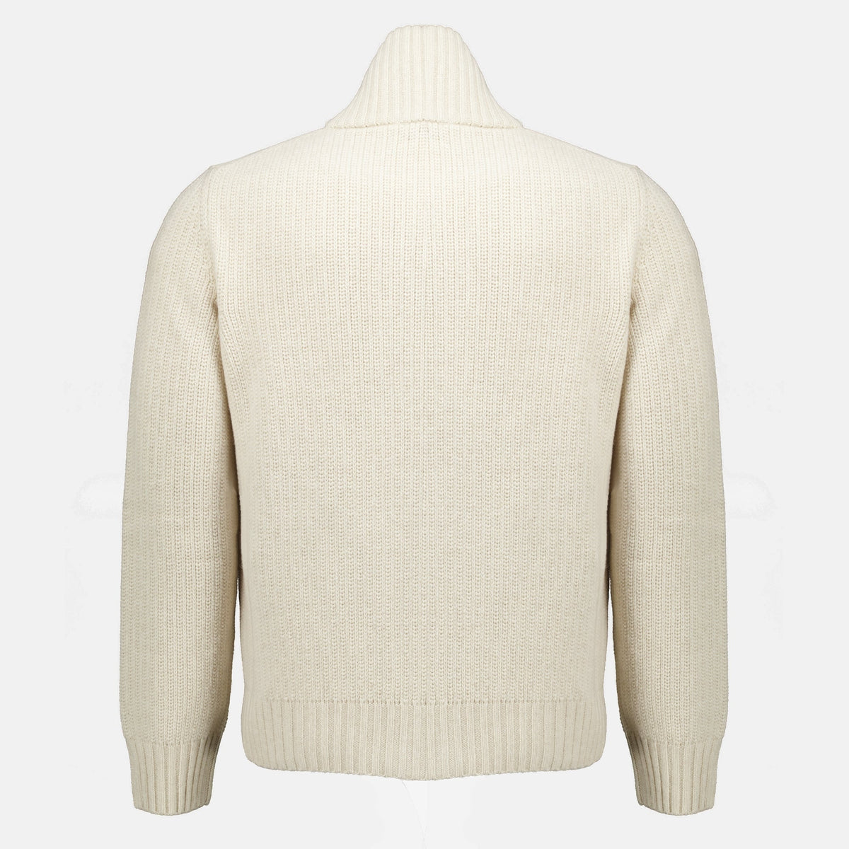 Beige Wool Cardigan