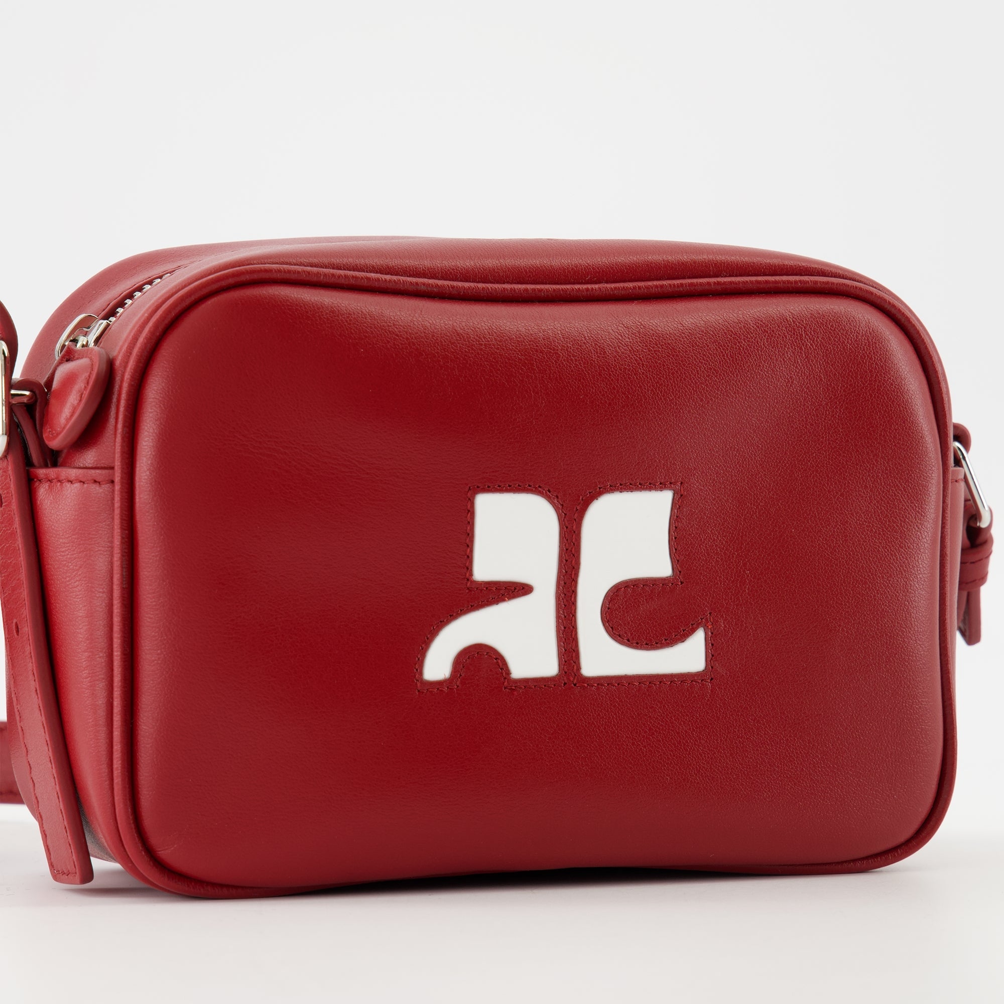 sac camera redition rouge courreges women 15324196602236