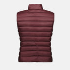 Image of Bordeaux Sleeveless Puffer Jacket by Moncler for Unisex - Season Autumn-Winter 2024 - Detail View 2