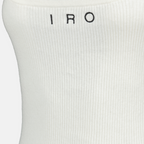 ribbed tank top, Sorena top, Iro clothing, women’s fashion, spring summer collection