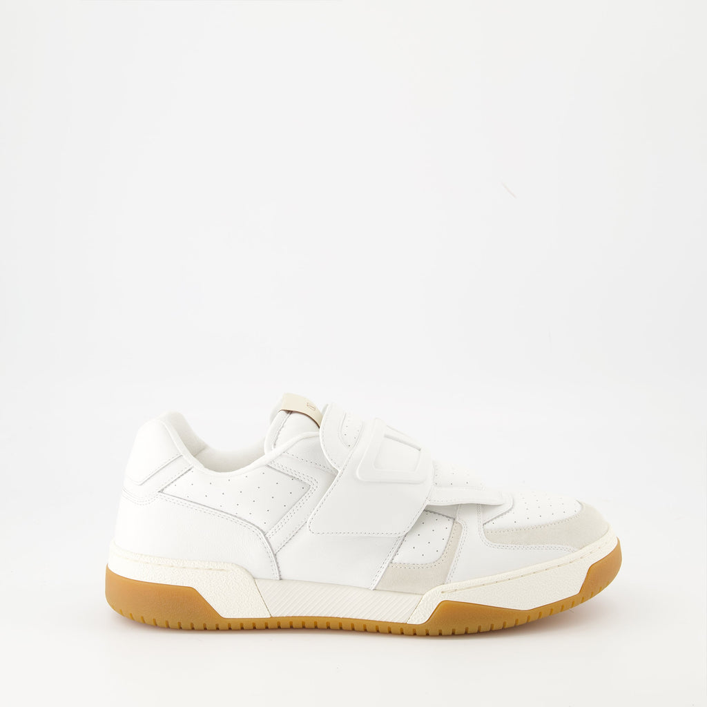 Valentino Garavani sneakers, White leather sneakers, Men's footwear, Luxury sneakers, Comfortable fashion