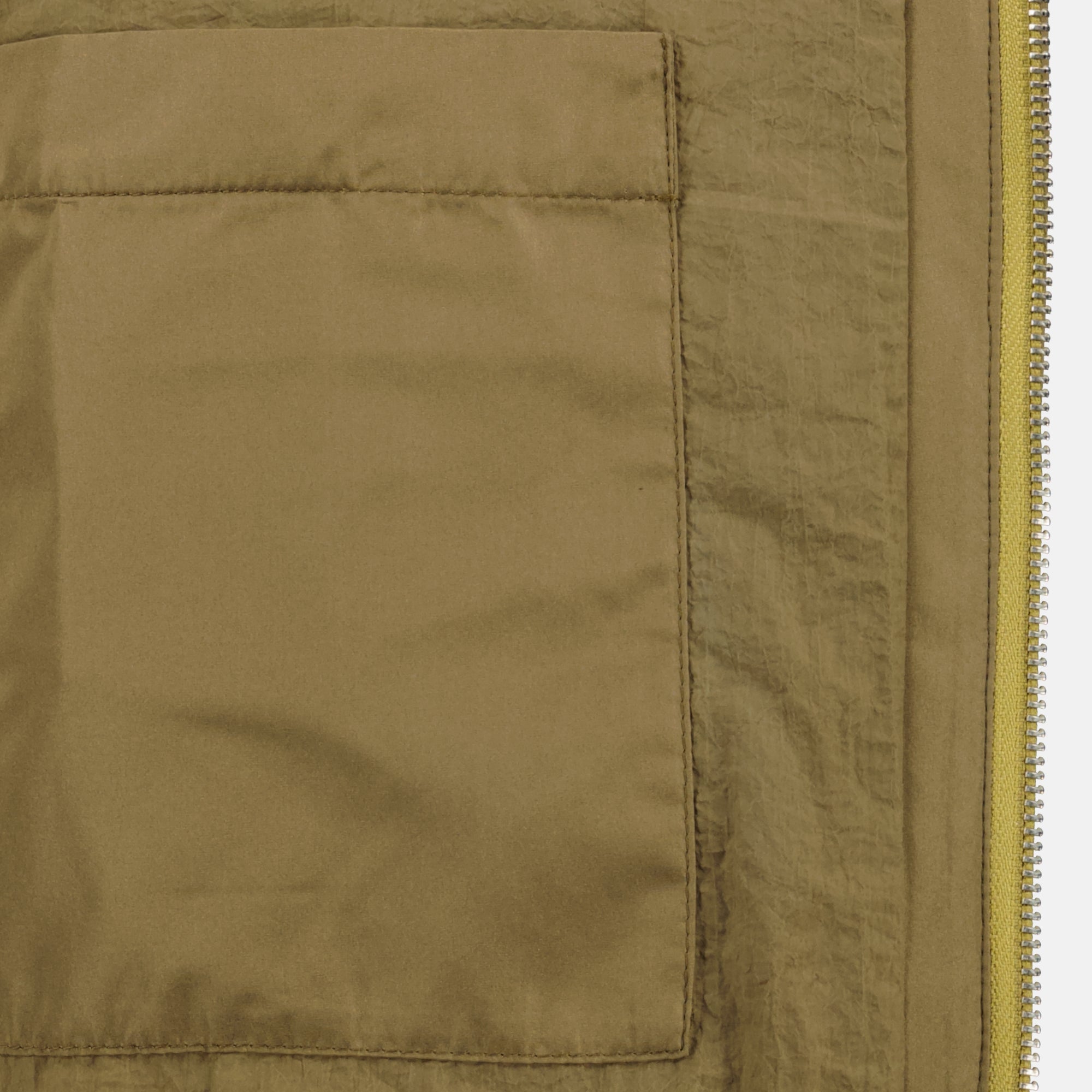 Kaki polar jacket, AMI Paris jacket, Autumn Winter 2025, Polyester wool jacket, Men's fashion