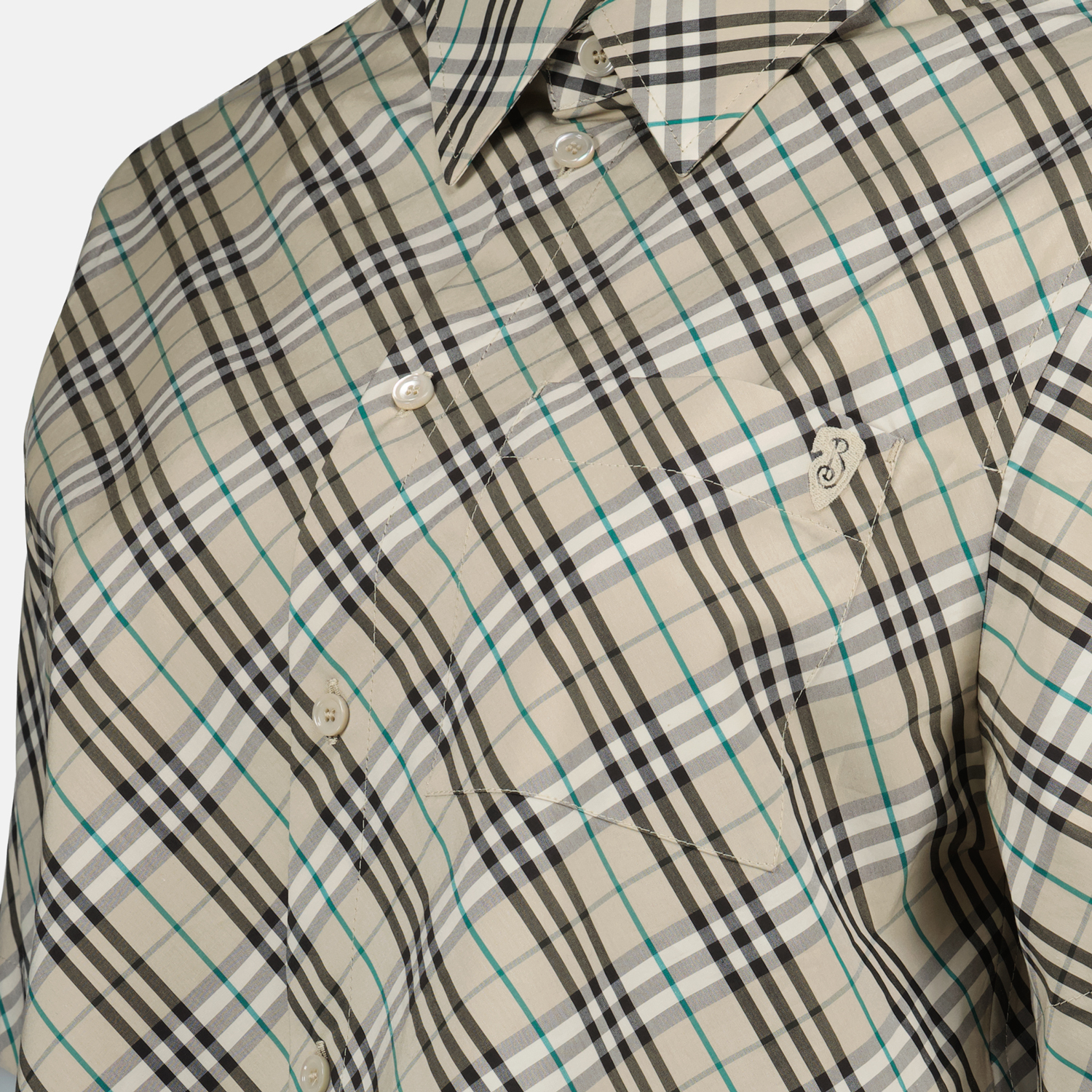 Camisa Cortada a Cuadros