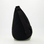 Moncler Grenoble bag, waterproof khaki bag, adjustable shoulder bag, nylon bag, designer accessories