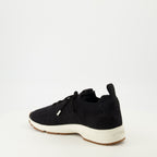 Image of B80 Noir Sneakers by Dior for Men - Season Autumn-Winter 2025 - Back Right Three-Quarter View