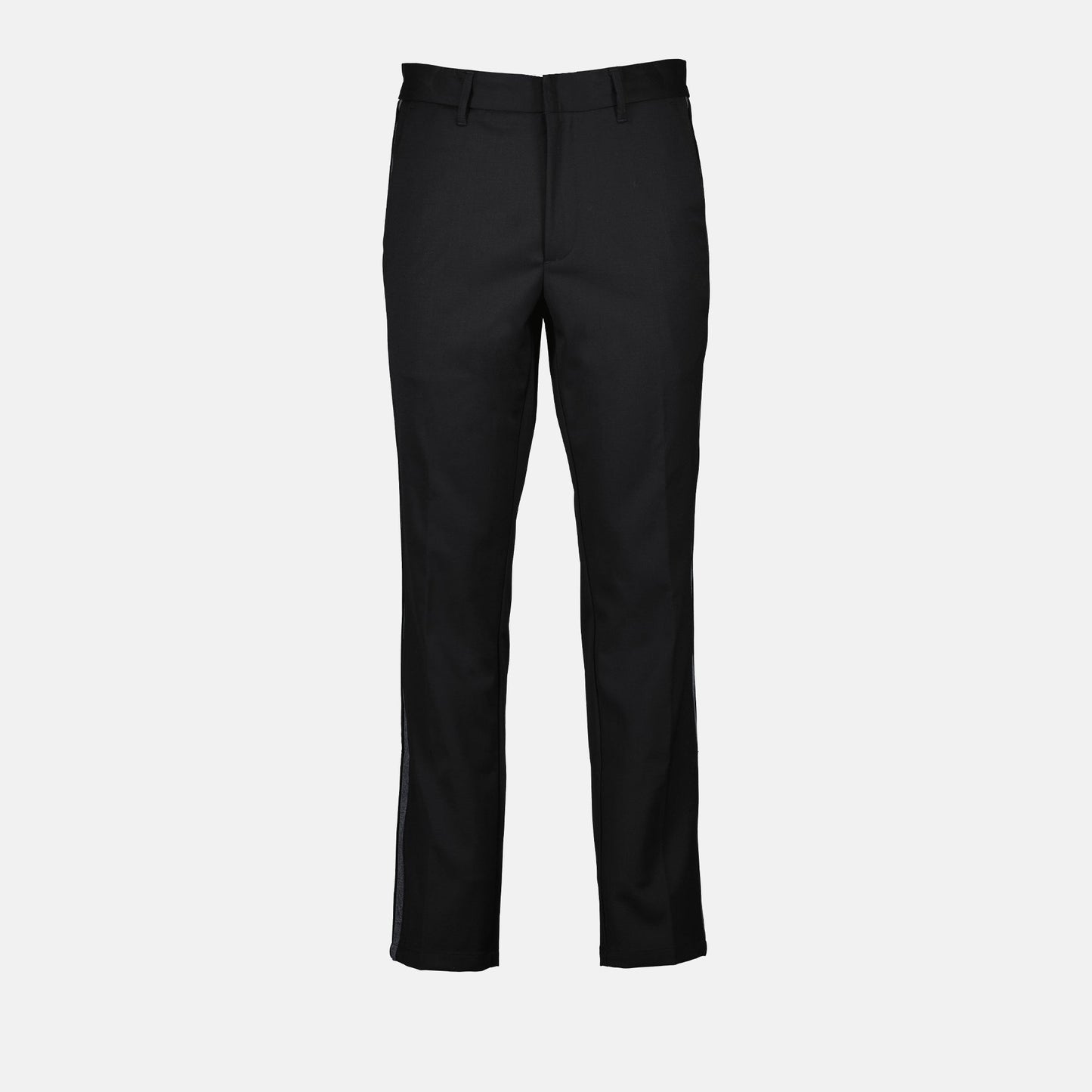 Black tailored trousers, Diesel P-Andy-A, luxury menswear, Autumn-Winter 2024, polyester wool blend