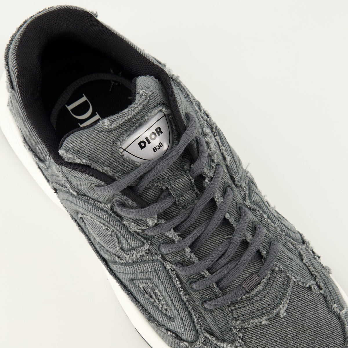Sneakers Effetto Denim B30