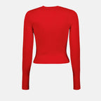 Image of Tricot M-Valari Rouge by Diesel for Women - Season Autumn-Winter 2024 - Detail View 2
