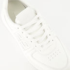 Image of White Leather Sneakers G4 by Givenchy for Women - Season Autumn-Winter 2024 - Top Detail View