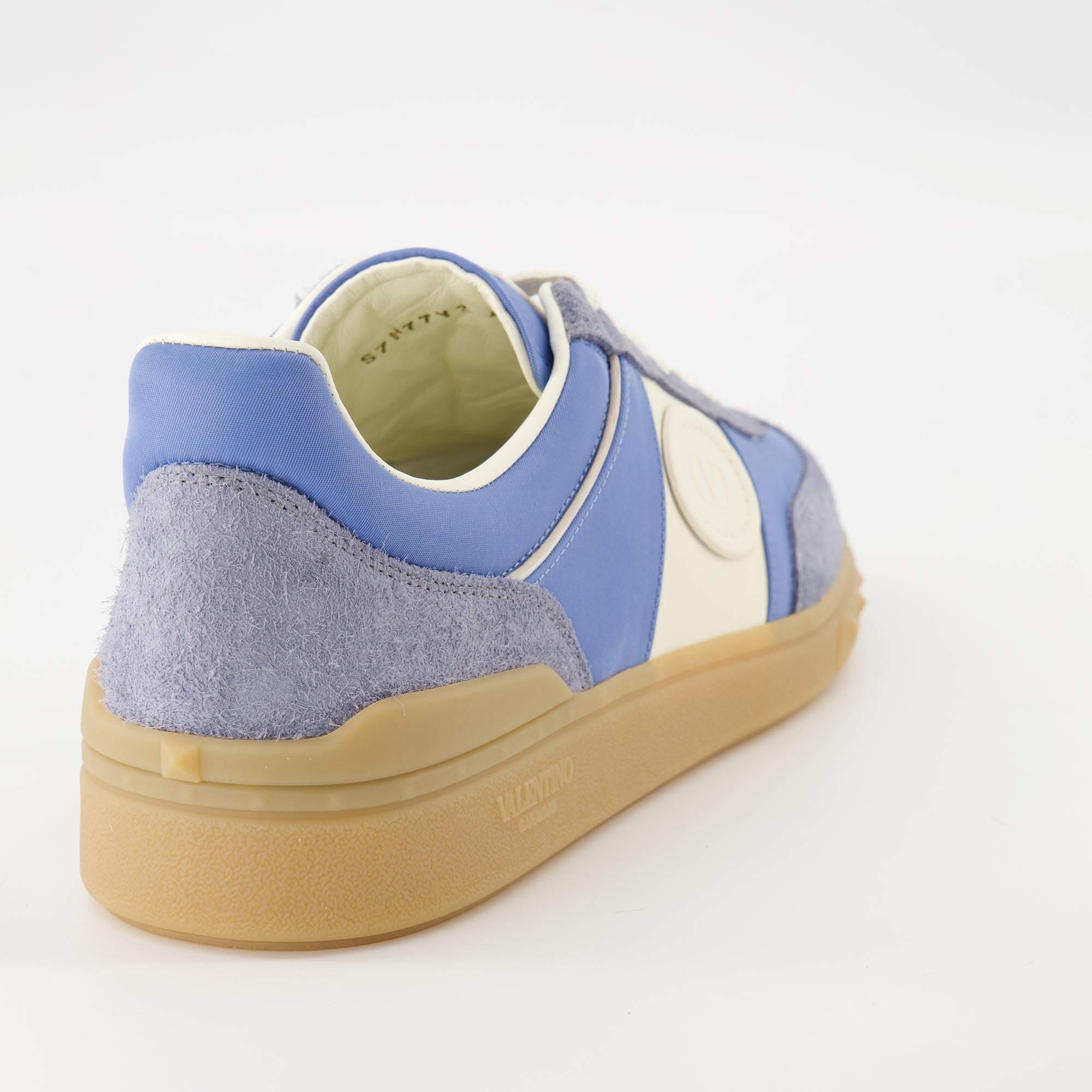 Valentino Garavani sneakers, UpVillage blue sneakers, premium leather footwear, comfortable lace-up shoes, stylish everyday sneakers