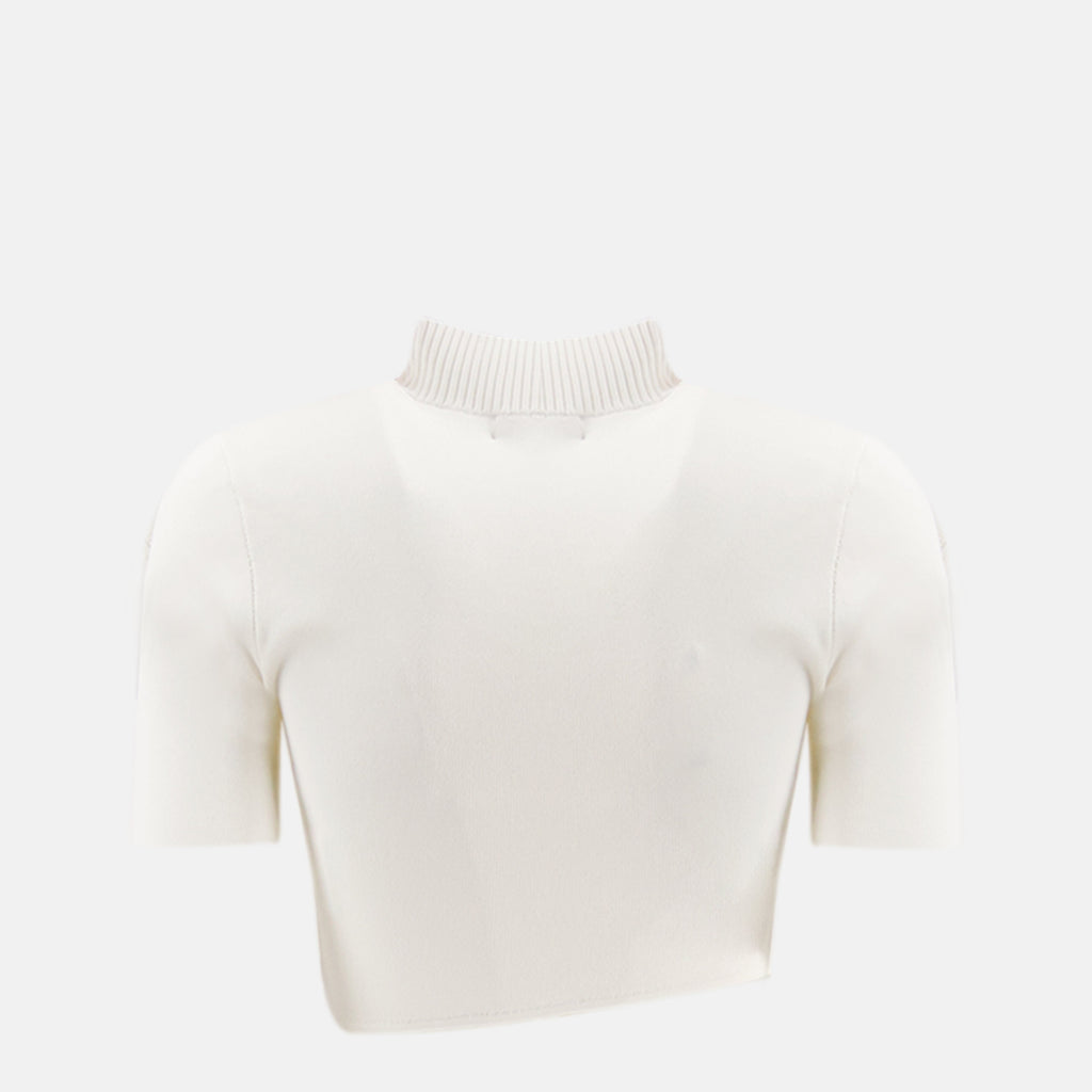 Image of Top Maparadita Blanc by Christopher Esber for Women - Season Spring-Summer 2026 - Back View