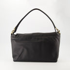 Fendi Mamma Baguette, luxury handbag, nappa leather bag, suede interior, designer accessories