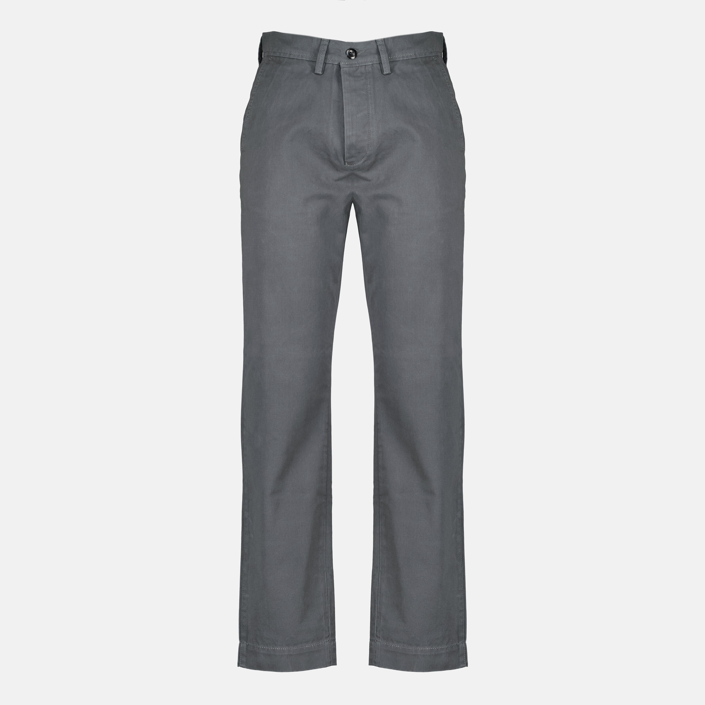 chino pants, Officine Générale, gray pants, straight cut chinos, cotton clothing