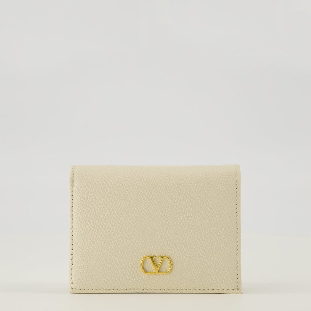 Bild der Vlogo Geldbörse von Valentino Garavani für Frauen - Saison Frühling-Sommer 2026 - Vorderansicht