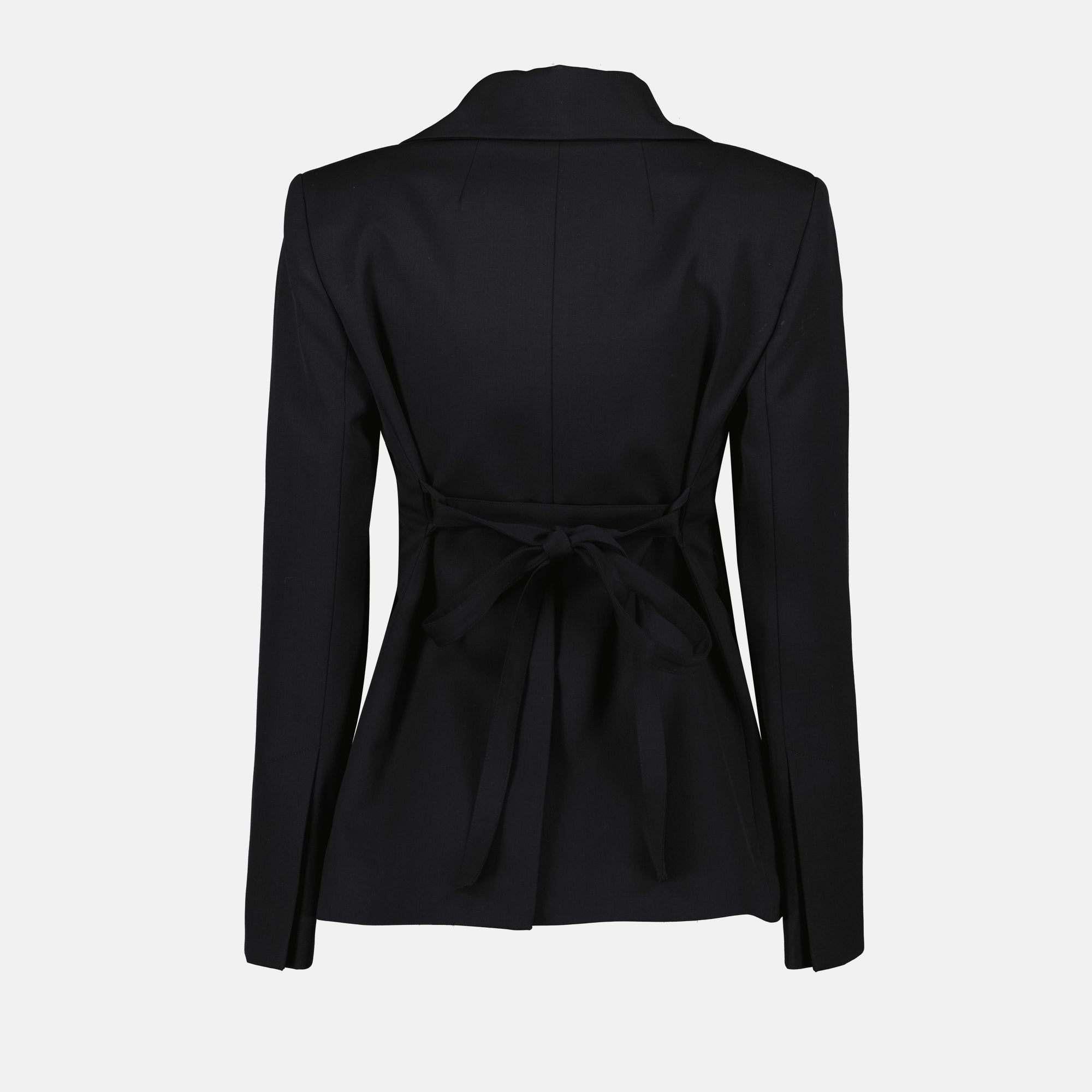 Patou bazer jacket, wool jacket, black blazer, Autumn-Winter collection, tailored jacket