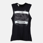 Bild des Sport-Tanktops von Mm6 für Frauen - Saison Frühling-Sommer 2025 - Vorderansicht