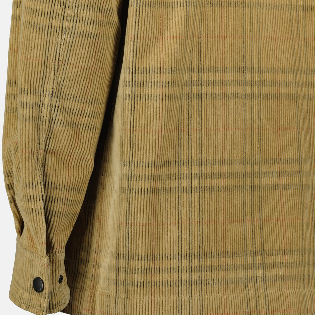 Burberry jacket, corduroy jacket, check pattern jacket, men's outerwear, Autumn-Winter collection