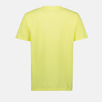 T-shirt, Dior, Hylton Nel, yellow T-shirt, embroidered logo