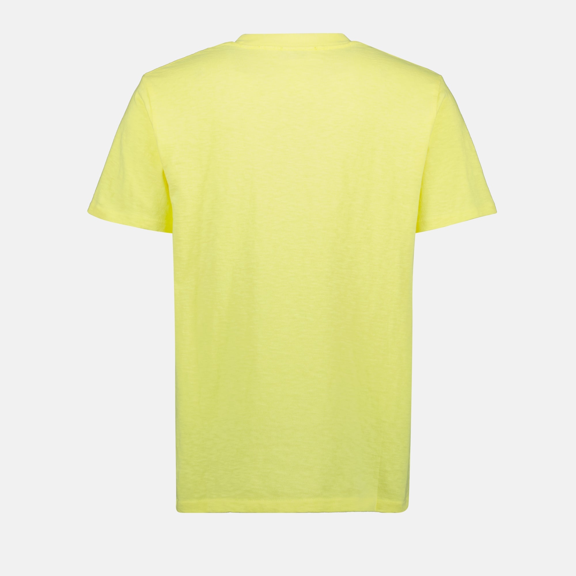 T-shirt, Dior, Hylton Nel, yellow T-shirt, embroidered logo