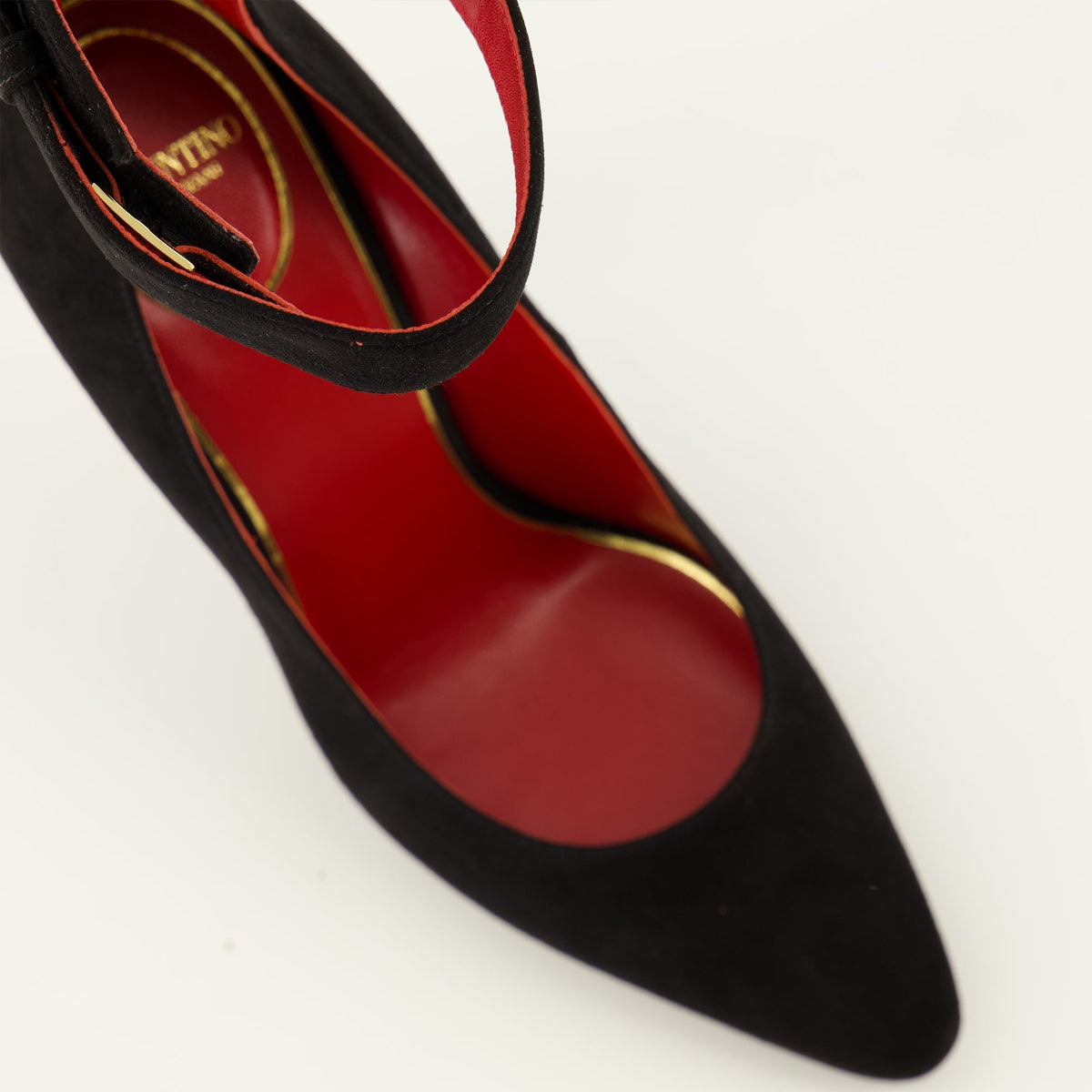 Black Leather Pumps