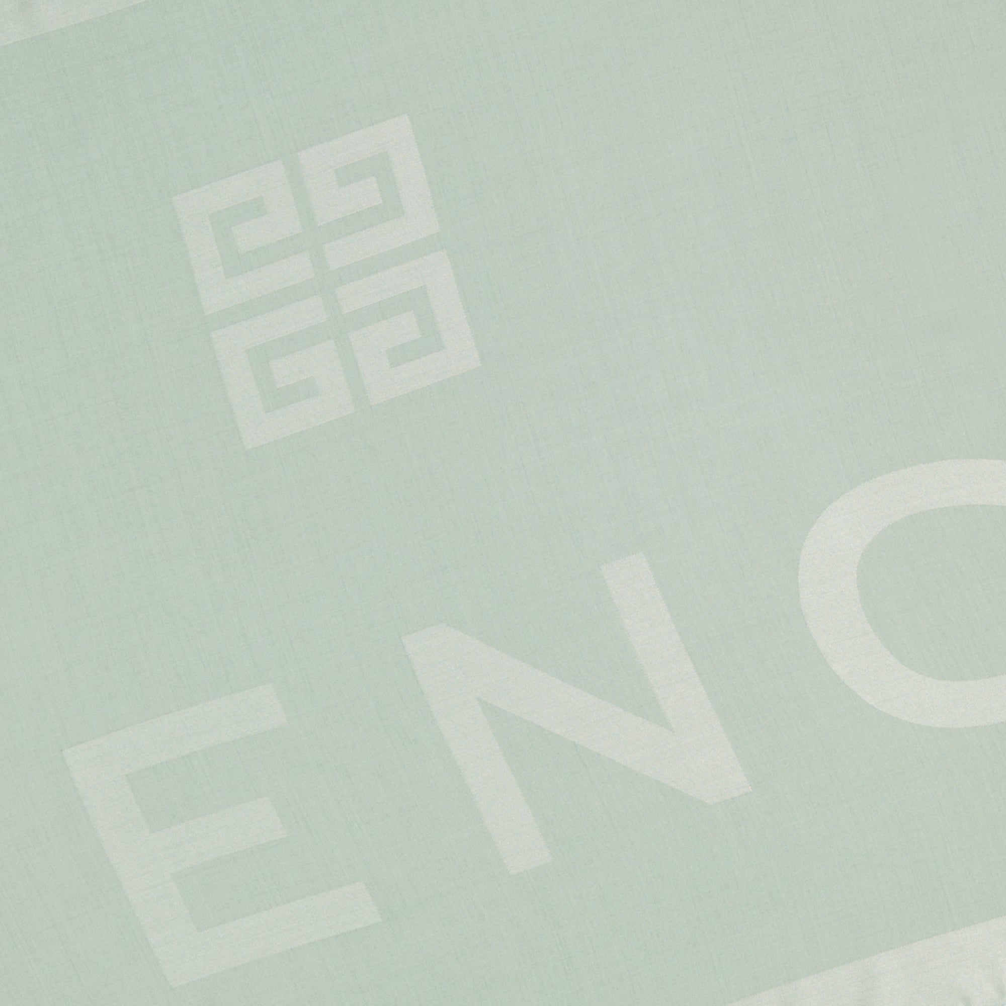 Givenchy scarf, green scarf, wool and silk scarf, 4G logo scarf, luxury accessories