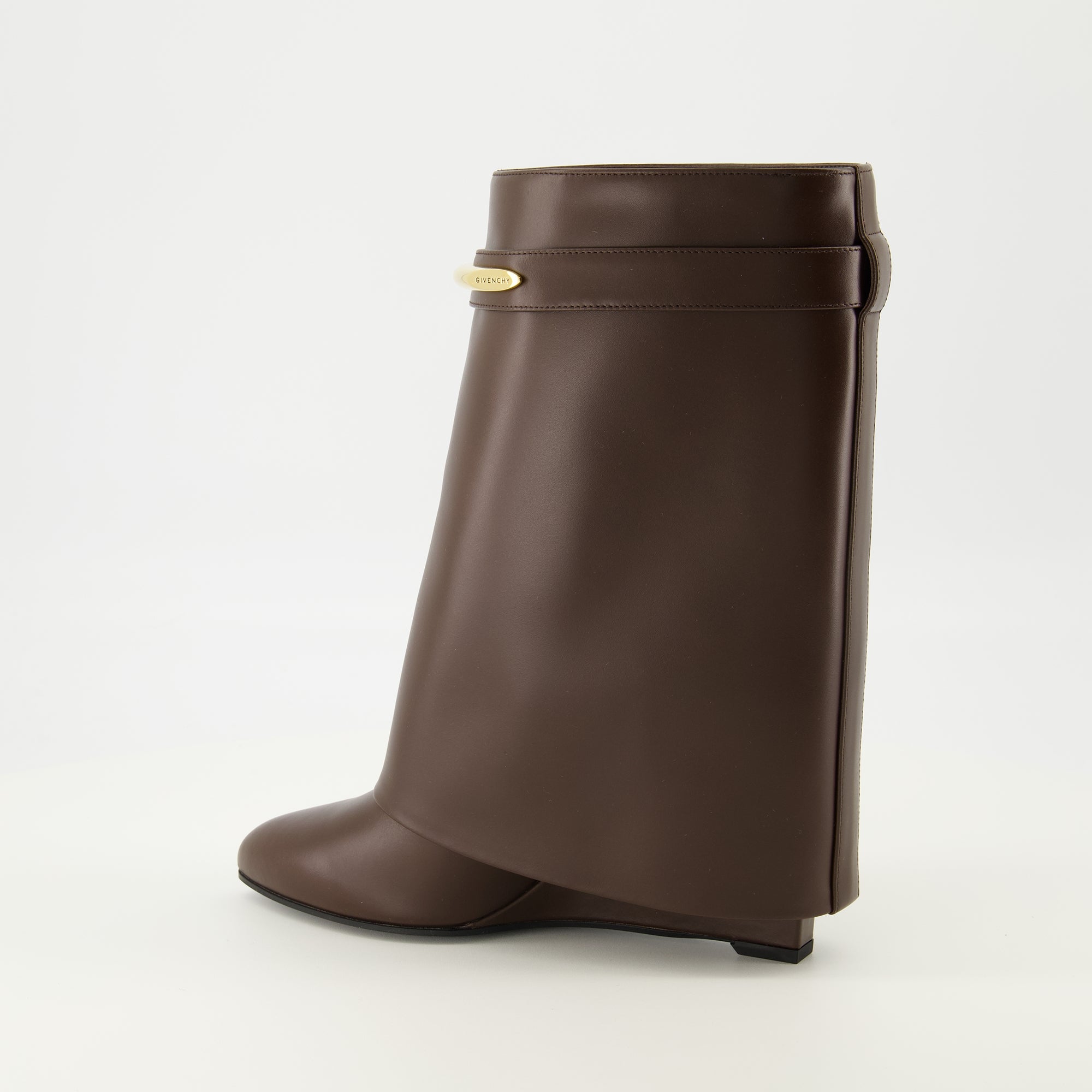 Shark Brown Ankle Boots - Givenchy - Women | WE IN STYLE