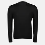 Image of Black Wool Sweater by Dior for Men - Season Autumn-Winter 2025 - Back View