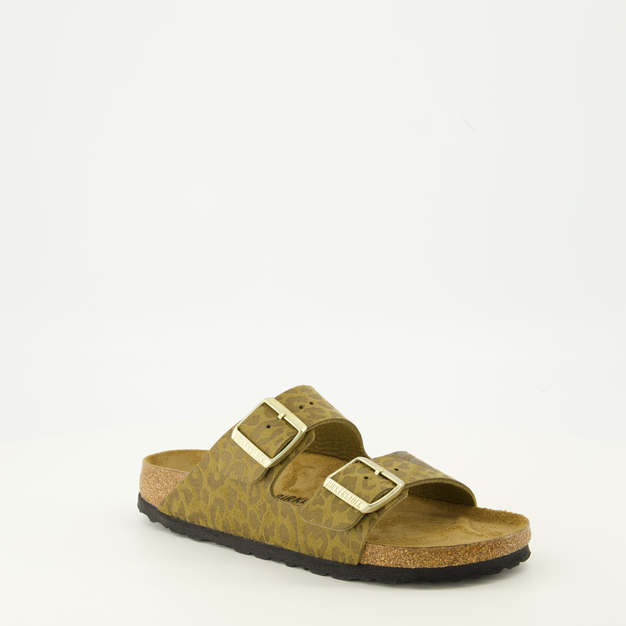Birkenstock sandals, leopard print, Arizona Leo, adjustable sandals, comfortable footwear