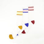 striped socks, Drole De Monsieur, cotton socks, colorful socks, men's accessories