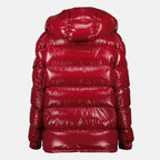 Moncler jacket, Doudoune Maire, red puffer coat, Autumn-Winter fashion, luxury outerwear