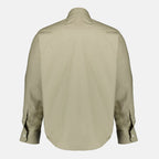Bild des Boxy-Shirts Ami de Cœur Beige von Ami PARIS für Herren - Saison Frühling-Sommer 2026 - Rückansicht