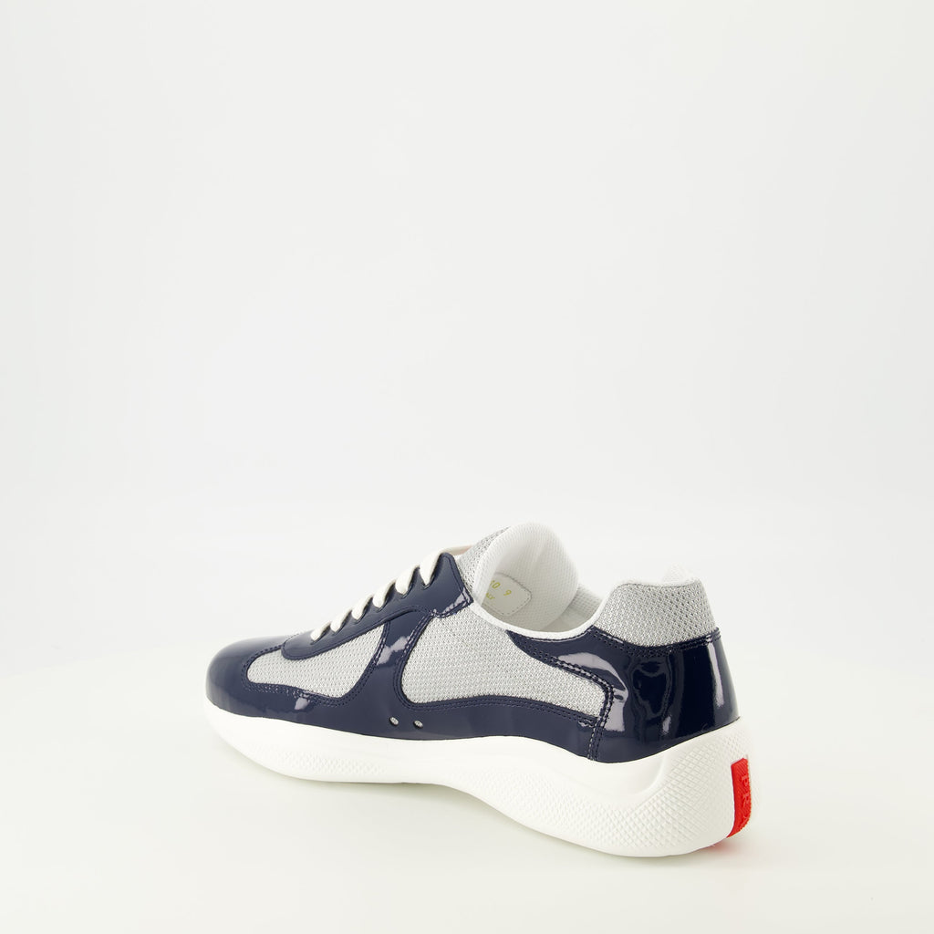 Prada sneakers, calf leather shoes, casual footwear, stylish sneakers, men's fashion
