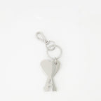 keychain, Ami de Coeur, black keychain, unisex accessory, metal keychain