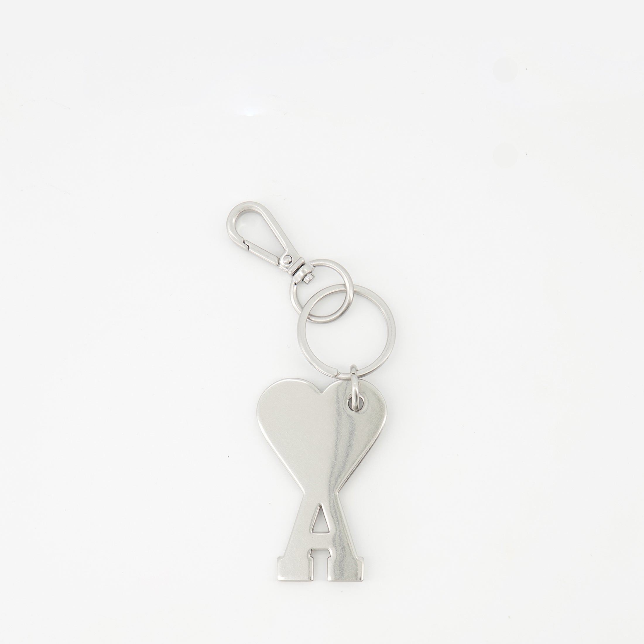 keychain, Ami de Coeur, black keychain, unisex accessory, metal keychain